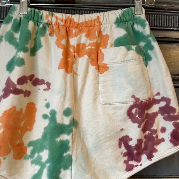 Clare V Tie Dyed Eyes Shorts Size S - Picture 7 of 7